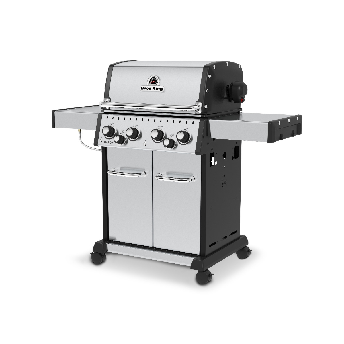 Grill gazowy Broil King Baron S 490 (875383PL) ⭐ GRATIS! Pokrowiec — OFICJALNY SKLEP Broil King