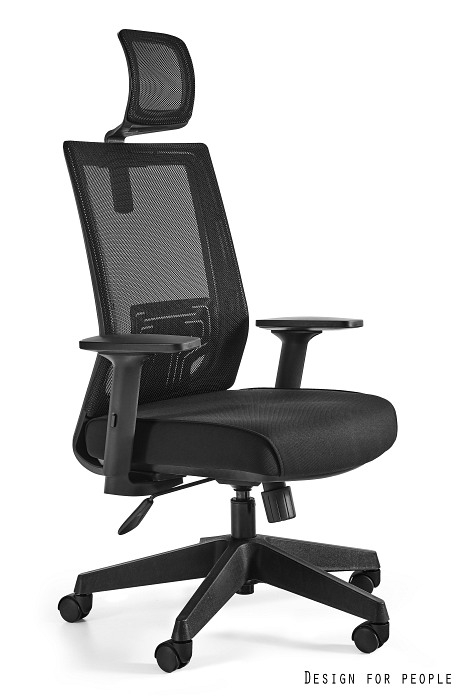 UNIQUE fotel biurowy NEZ tkanina różne kolory (879SHA80N2-BL)