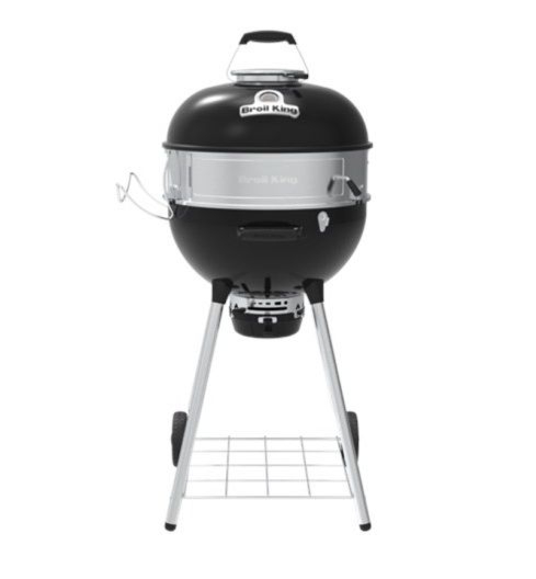 Grill węglowy Crown Kettle 57 cm z pierścieniem Broil King — OFICJALNY SKLEP Broil King