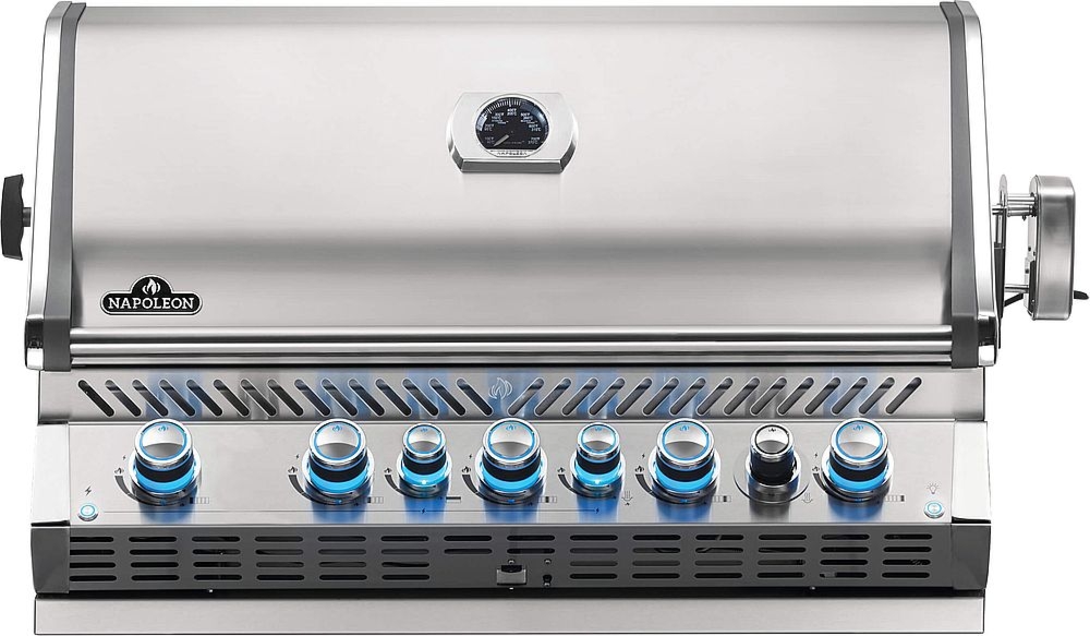 Grill gazowy do zabudowy Napoleon Prestige PRO™ 665 RB z tylnym palnikiem na podczerwień Gaz naturalny (BIPRO665RBNSS-3-PL) — OFICJALNY SKLEP Napoleon