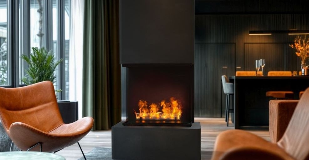 Kominek na parę wodną Aura Cool Flame 500 Planika — OFICJALNY SKLEP Planika