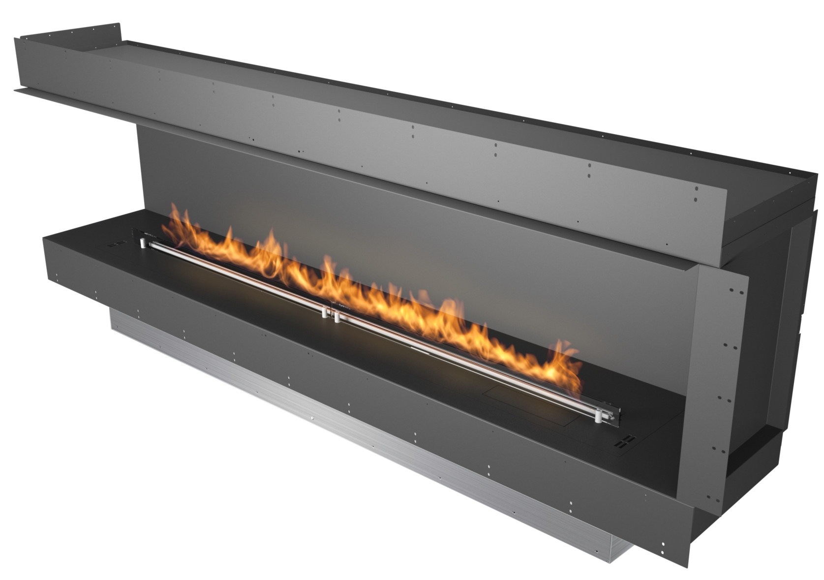 Biokominek Planika FLA 4 1990 mm + Forma 2300 Fireplace  — OFICJALNY SKLEP Planika