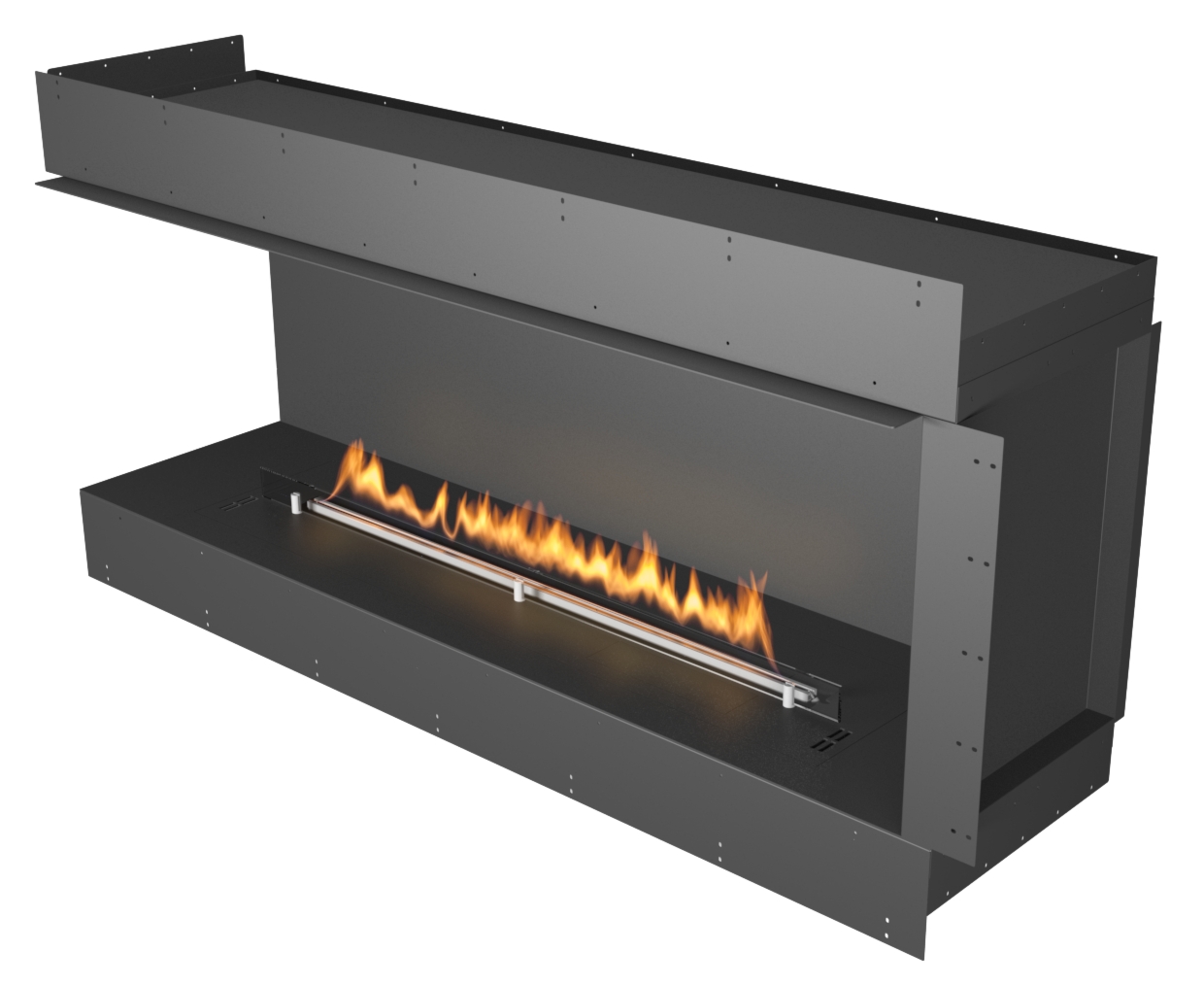 Biokominek Planika FLA 4 1190 mm + Forma 1500 Fireplace  — OFICJALNY SKLEP Planika