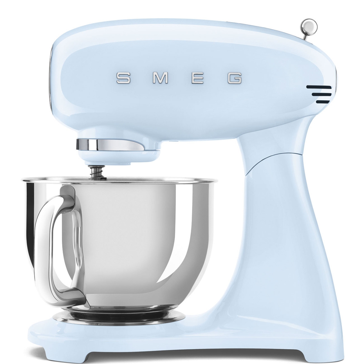 Mikser planetarny 50's style Pastelowy błękit 4,8L Smeg (SMF03PBEU)