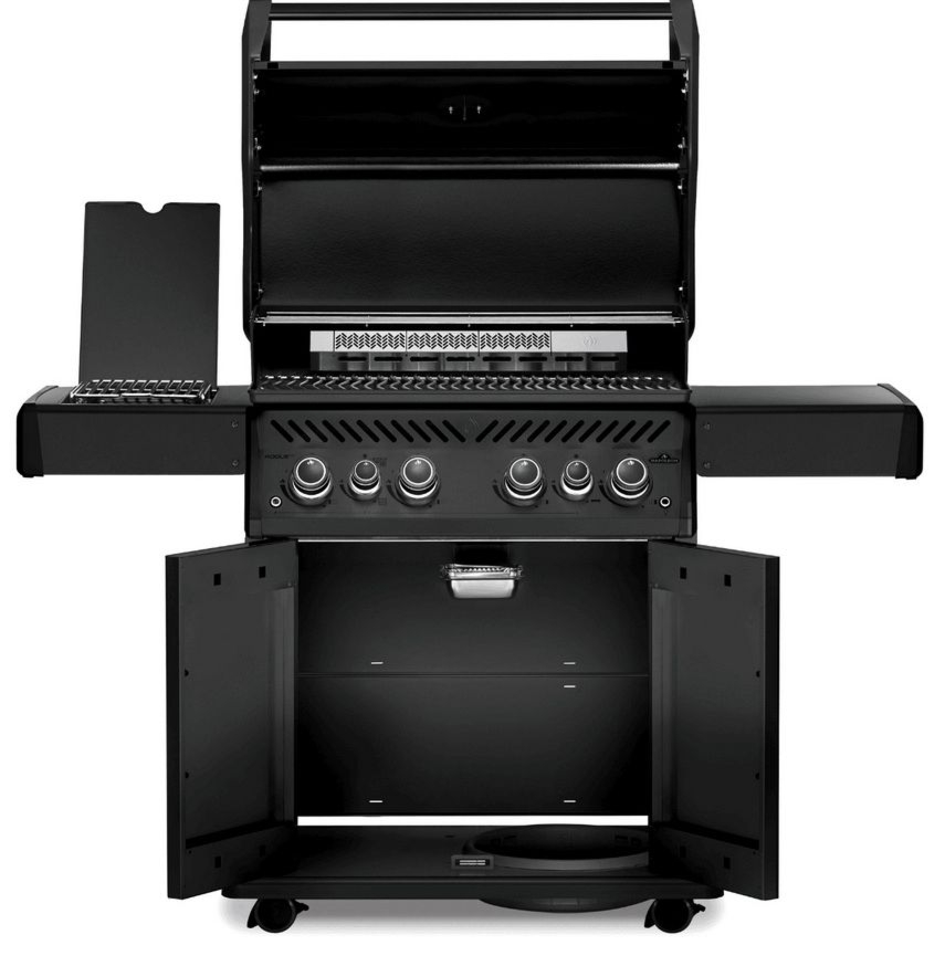 Grill gazowy Napoleon ROGUE PRO-S 525 RSIB z palnikiem rożna i palnikiem bocznym na podczerwień, czarny mat (RPS525RSIBPMK-2-PL) ⭐ PROMOCJA! ROŻEN — OFICJALNY SKLEP Napoleon