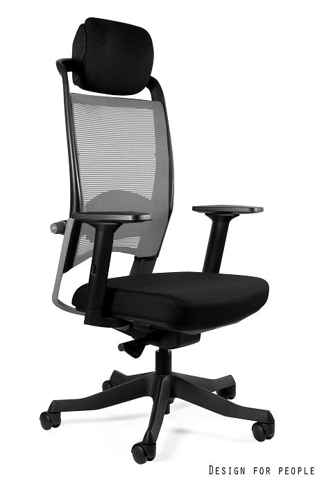 UNIQUE fotel biurowy FULKRUM skóra naturalna (P069-HL)