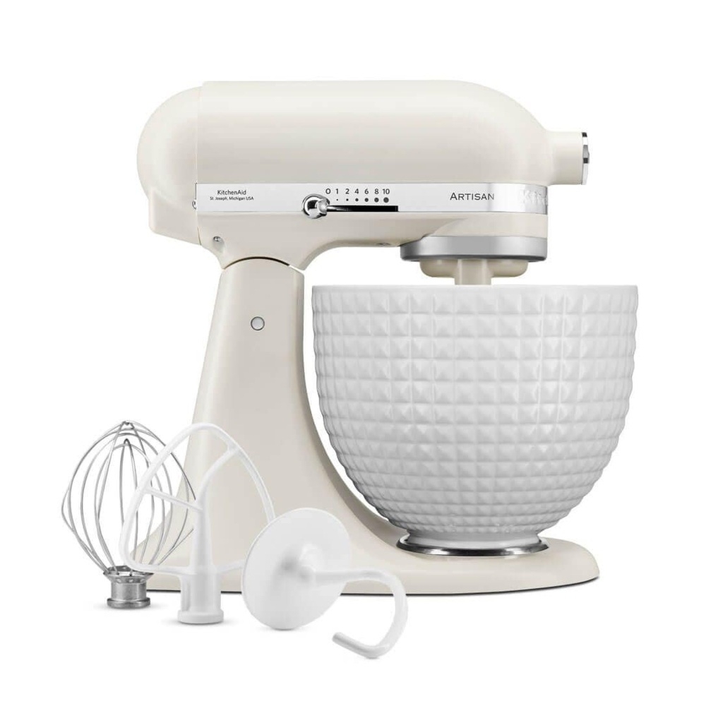Mikser Artisan z uchylną głowicą Porcelain 4,7 l KitchenAid (5KSM156CXEPL) — OFICJALNY SKLEP KitchenAid