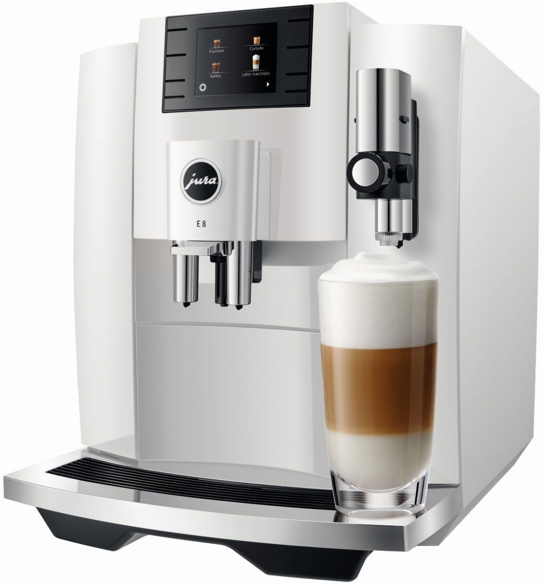 Ekspres do kawy Jura E8 Piano White (EB) (15353)