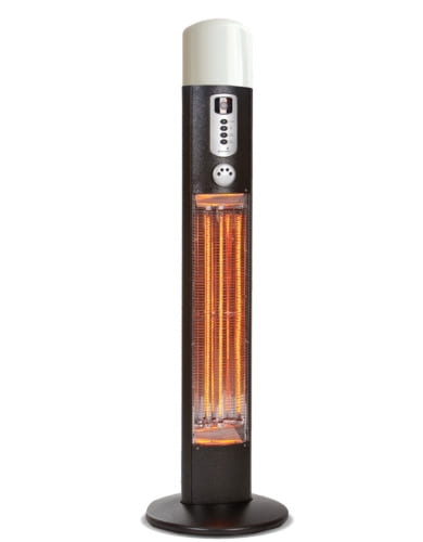 Elektryczny ogrzewacz wolnostojący z lampą Diana Warmwatcher