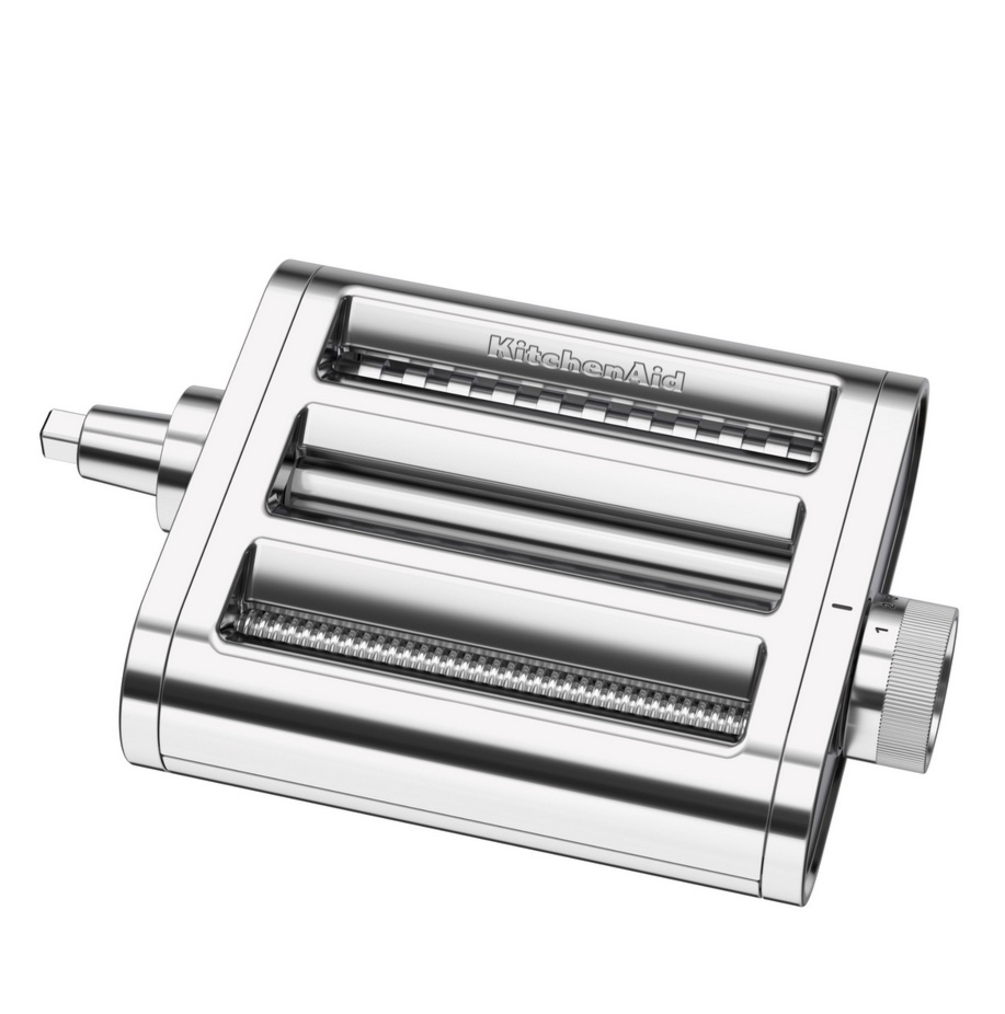 Wałkowarka do makaronu z wykrojnikami 3w1 metalowa KitchenAid (5KSM3MPA) — OFICJALNY SKLEP KitchenAid
