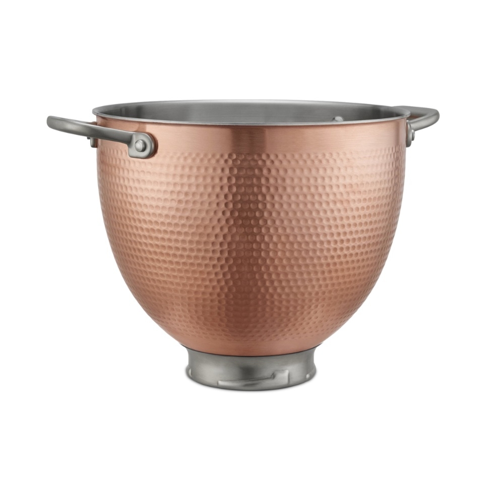 Ozdobna dzieża INOX 4,8 l Artisan 5 KitchenAid, Miedź Młotkowana (5KSM5SSBCB) — OFICJALNY SKLEP KitchenAid
