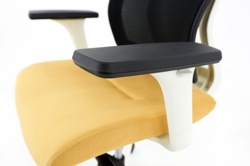 Grospol Fotel biurowy MaxPro WT white tkanina Medley – 12 kolorów — OFICJALNY SKLEP Grospol