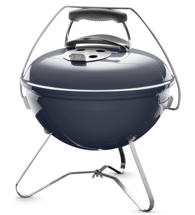 Grill węglowy przenośny Weber Smokey Joe Premium 37 cm szaroniebieski (1126804)