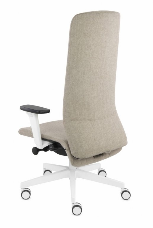 Grospol Krzesło biurowe Fotel Smart W white Magic Velvet - 8 kolorów