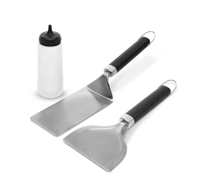 3-częściowy zestaw startowy przyborów do płyty żeliwnej Flat Top Essential Weber (6777) — CERTYFIKOWANY PARTNER Weber WORLD