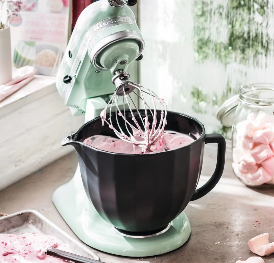 Unikalna dzieża ceramiczna Czarna Muszla 4,7L Artisan 5 KitchenAid (5KSM2CB5PBS) — OFICJALNY SKLEP KitchenAid
