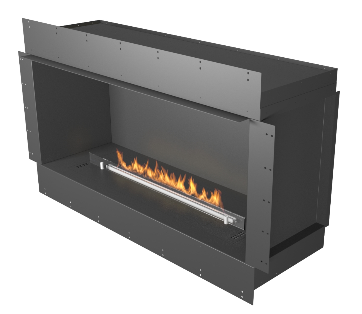 Biokominek Planika FLA 4 990 mm + Forma 1200 Fireplace  — OFICJALNY SKLEP Planika
