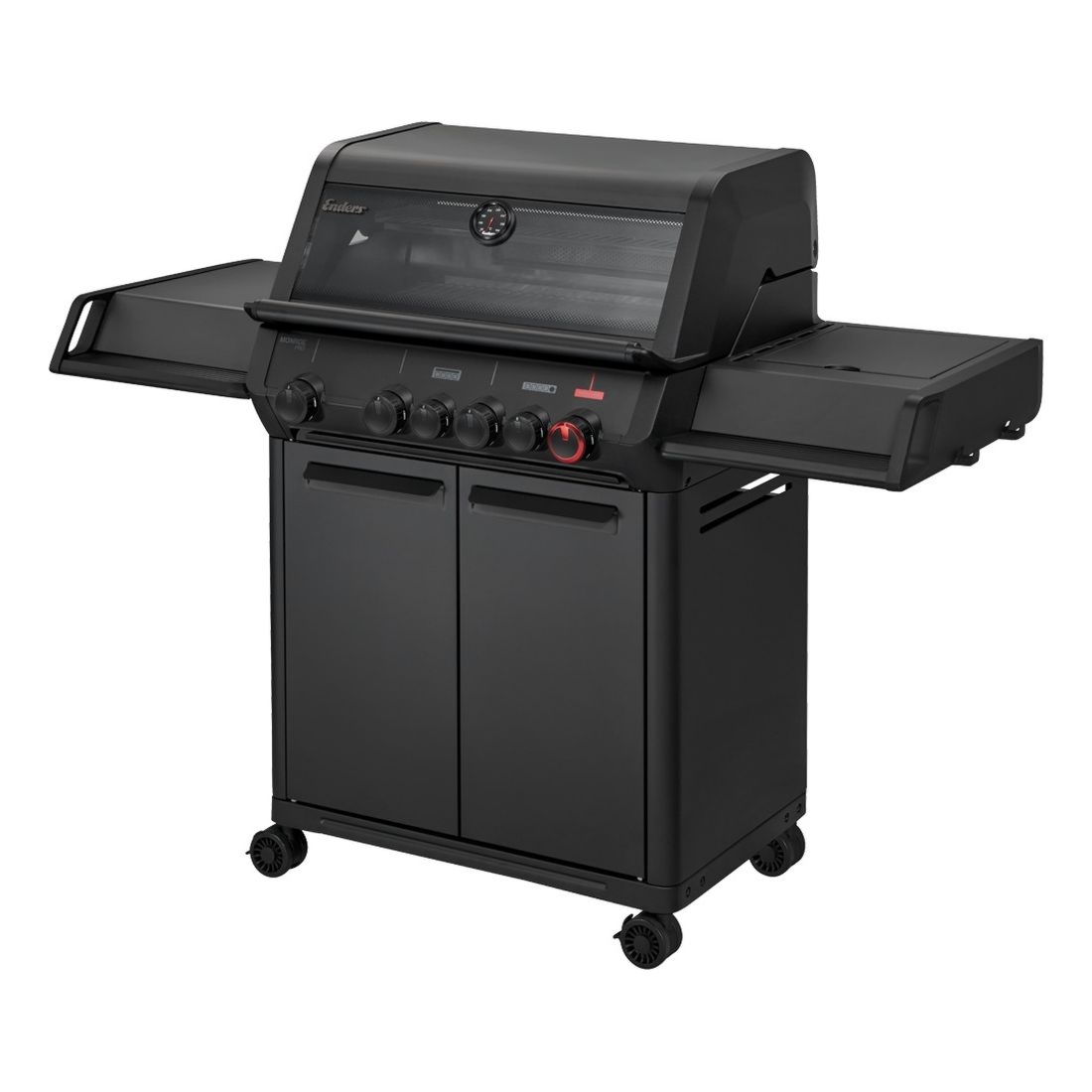 Grill gazowy Enders Monroe II PRO 4 SIKR Turbo Shadow (836633) ⭐ GRATIS! Pokrowiec i książka — OFICJALNY SKLEP Enders