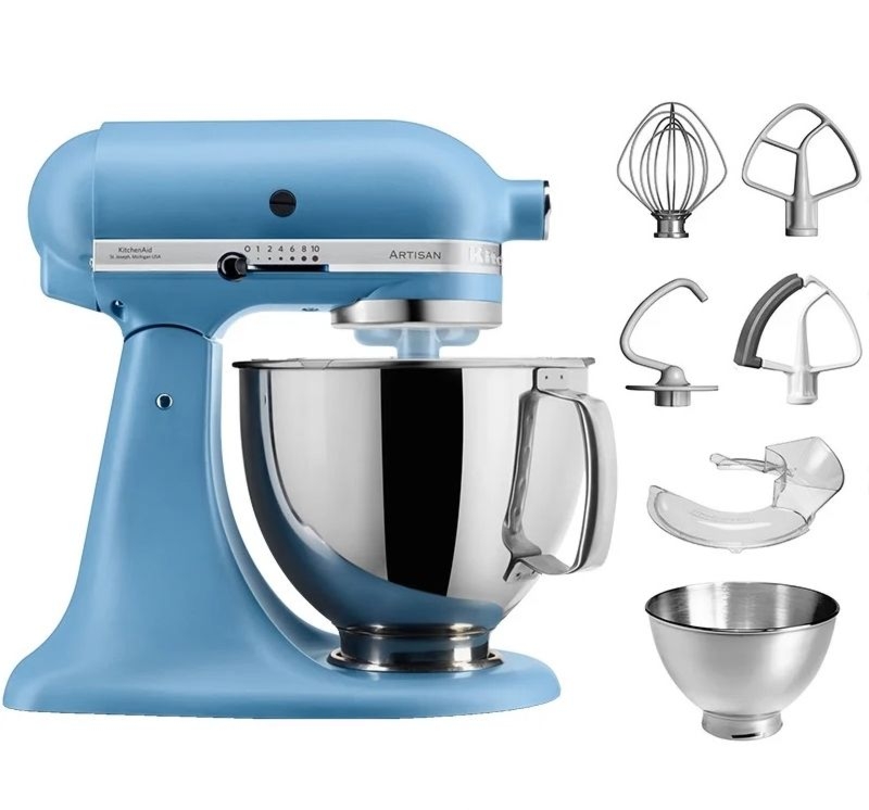 OUTLET – Mikser Artisan 5 Blue Velvet 4,8 l KitchenAid (5KSM175PSEVB) – EKSPOZYCJA — OFICJALNY SKLEP KitchenAid
