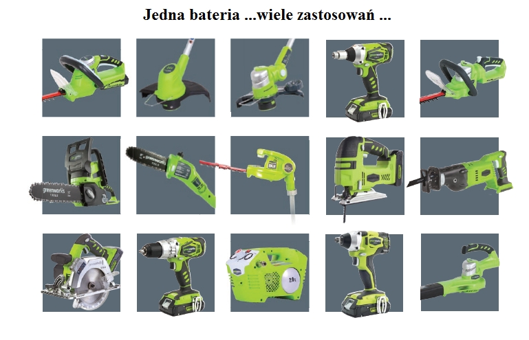 Greenworks Akumulatorowe Nożyce do żywopłotu na wysięgniku 51 cm 24V (2300707) Greenworks tools