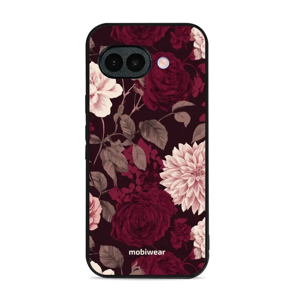 Etui ochronne do Google Pixel 10a, Mobiwear Glossy Case, wino i dalie