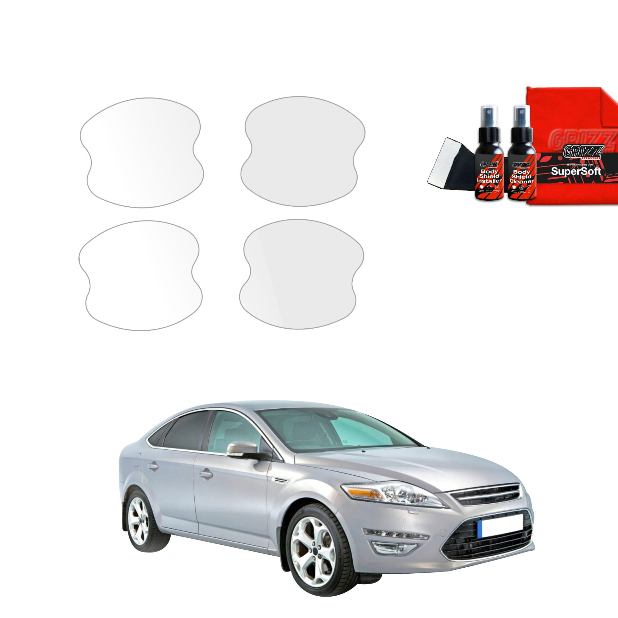 4w1 Folia ochronna pod klamki Grizz Protector do Ford Mondeo Mk4 Sedan (2007-2014)