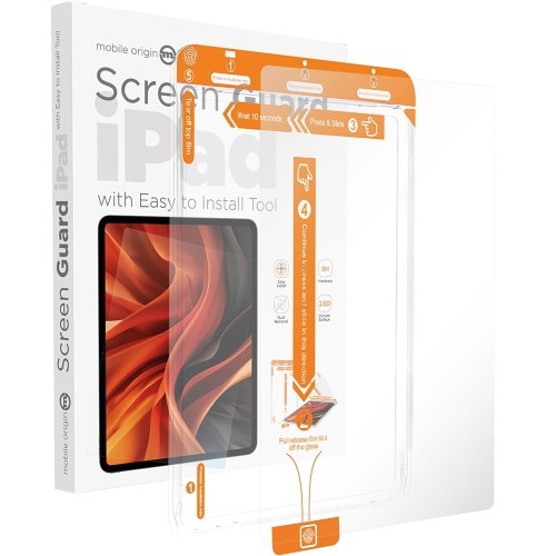 Image of Szkło hartowane z aplikatorem Mobile Origin Screen Guard do iPad Pro 13" 7 gen, 2024, przezroczyste