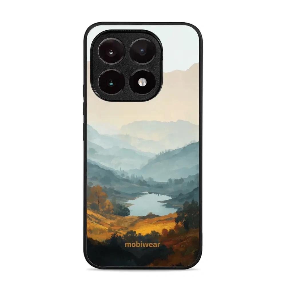 Etui ochronne do Xiaomi 15T, Mobiwear Glossy Case, jezioro w dolinie