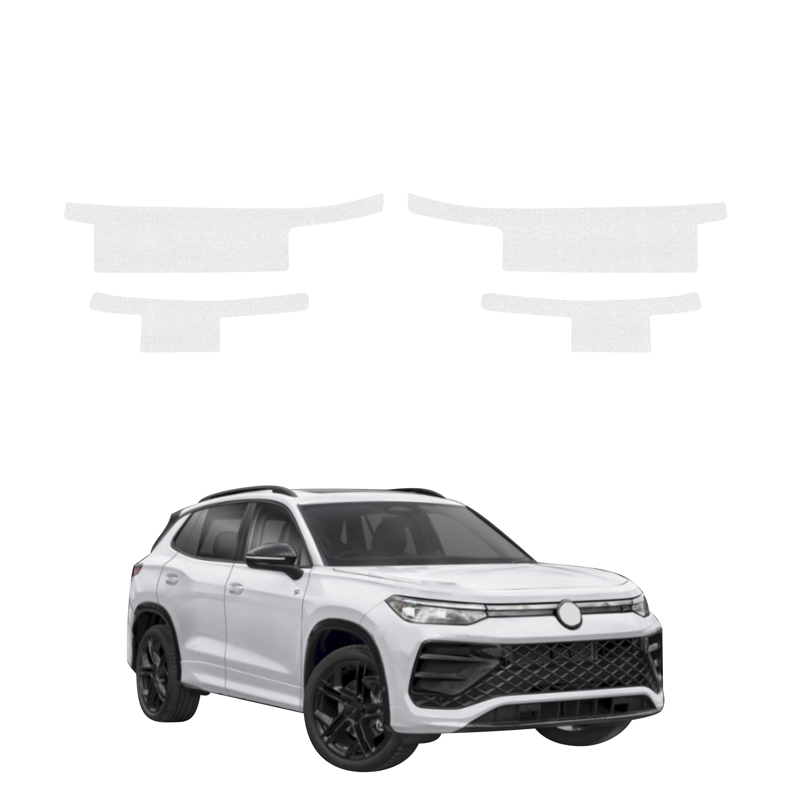 4w1 Bezbarwna powłoka techniczna Grizz Protector na progi Volkswagen Tiguan (2023-2026)