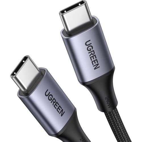 Image of Kabel Ugreen US535 240W USB-C do USB-C, PD, 5A, 2 m, szary