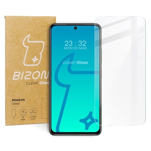 Image of Szkło hartowane Bizon Glass Clear do Xiaomi Pocophone F3
