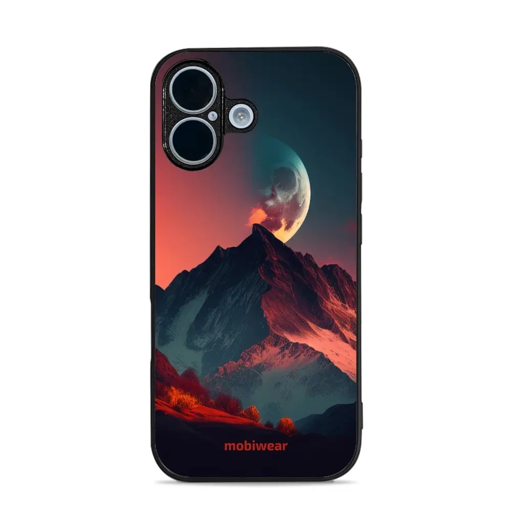 Etui ochronne do iPhone 17, Mobiwear Glossy Case, górski zmierzch