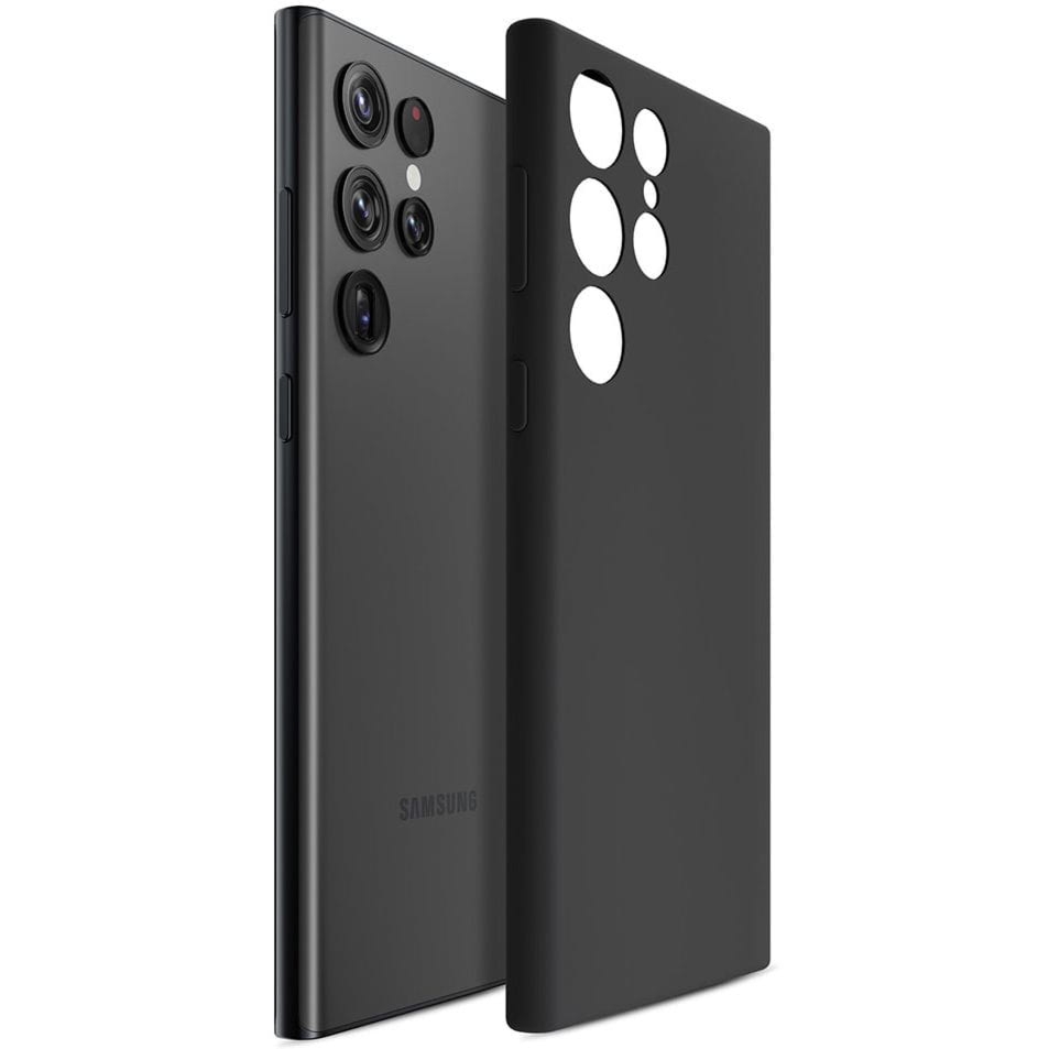 OUTLET: Etui 3mk Silicone Case do Galaxy S24 Ultra 5G, czarne