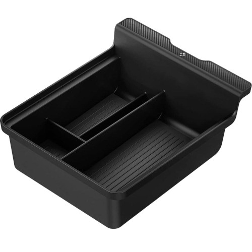 Image of OUTLET: Organizer samochodowy Spigen Console Organizer Tray do Tesla Model 3 (2021-23) / Y (2021-), czarny