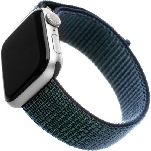 Image of Nylonowy pasek Fixed Nylon Strap do Apple Watch 49/45/44/42 mm, granatowy