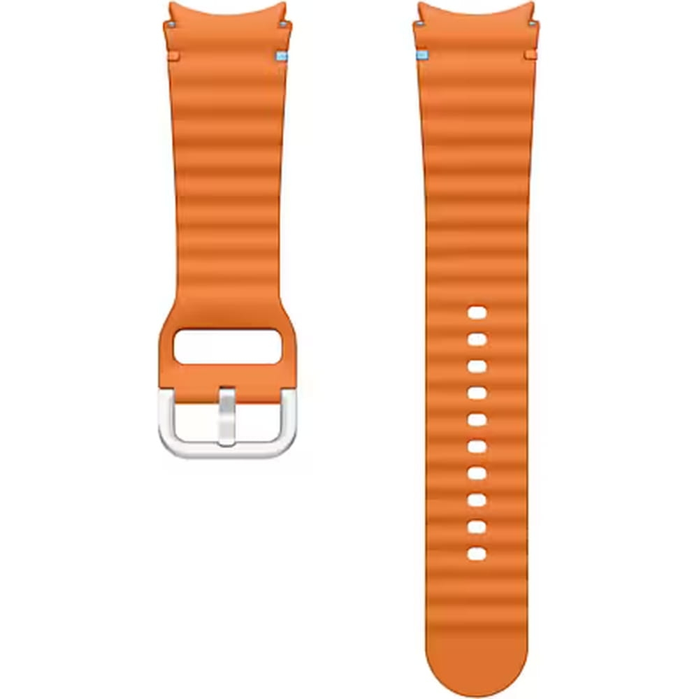 Image of Pasek Samsung Sport Band One Click M / L do Galaxy Watch 4/4 Classic/5/5 Pro/6/6 Classic/7/FE, pomarańczowy
