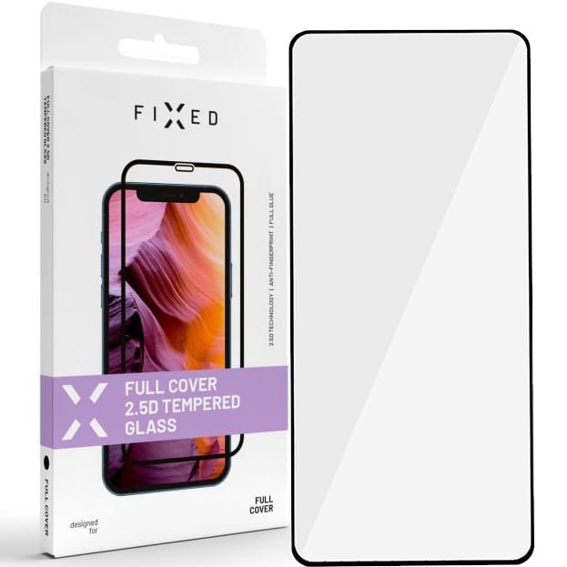 Image of Szkło hartowane Fixed 2.5D Full Cover Tempered Glass do Asus Zenfone 11 Ultra, czarna ramka
