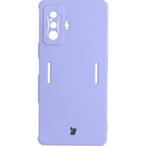 Image of Etui Bizon Case Silicone do Xiaomi Poco F4 GT, jasnofioletowe