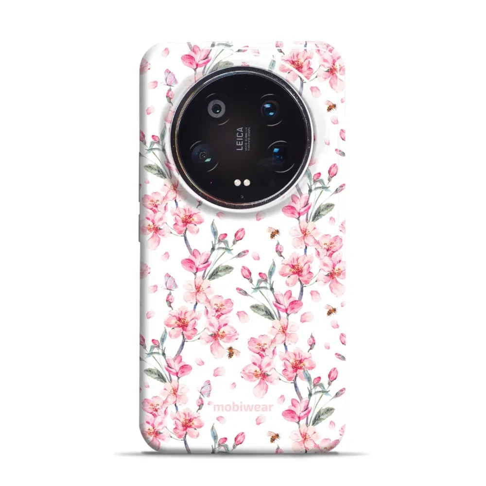 Etui ochronne do Xiaomi 14 Ultra, Mobiwear Elite Pro, japoński bukiet