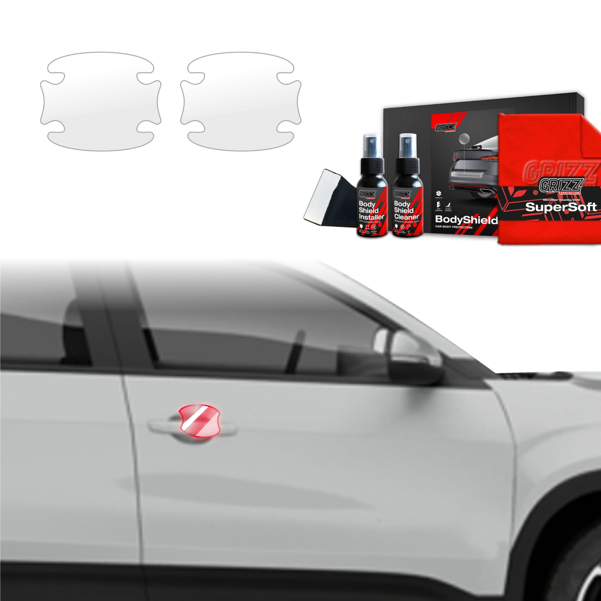 2w1 Folia ochronna Grizz Protector pod klamki do Jeep Avenger (2023-2026)