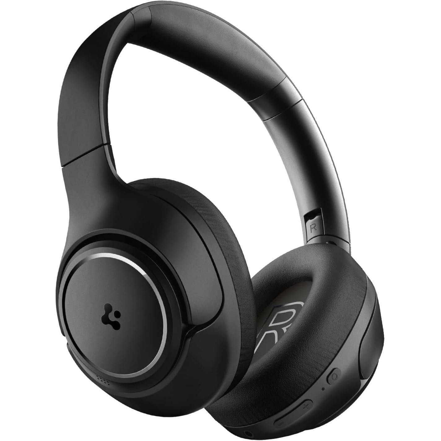 Bezprzewodowe słuchawki nauszne z aktywną redukcją szumów Spigen SAHP P10 ANC PRO, Bluetooth 5.4, czarne