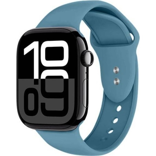 Image of Pasek Crong Sport Liquid Band do Apple Watch 49/46/45/44 mm, morski