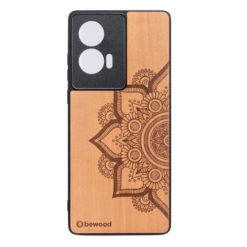 Image of Drewniane etui Bewood Mandala Jabłoń do Motorola Edge 50 Fusion