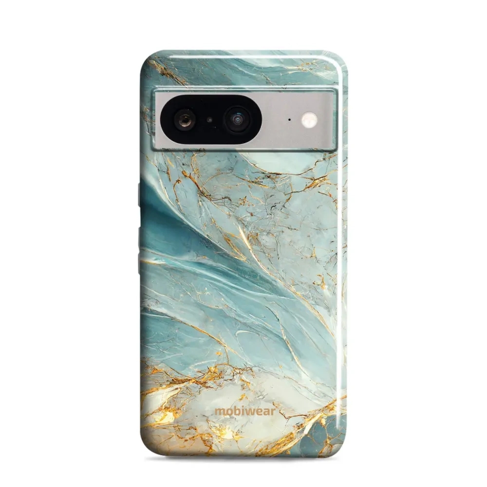 Etui ochronne do Google Pixel 8, Mobiwear Elite Pro, żyła lazuru
