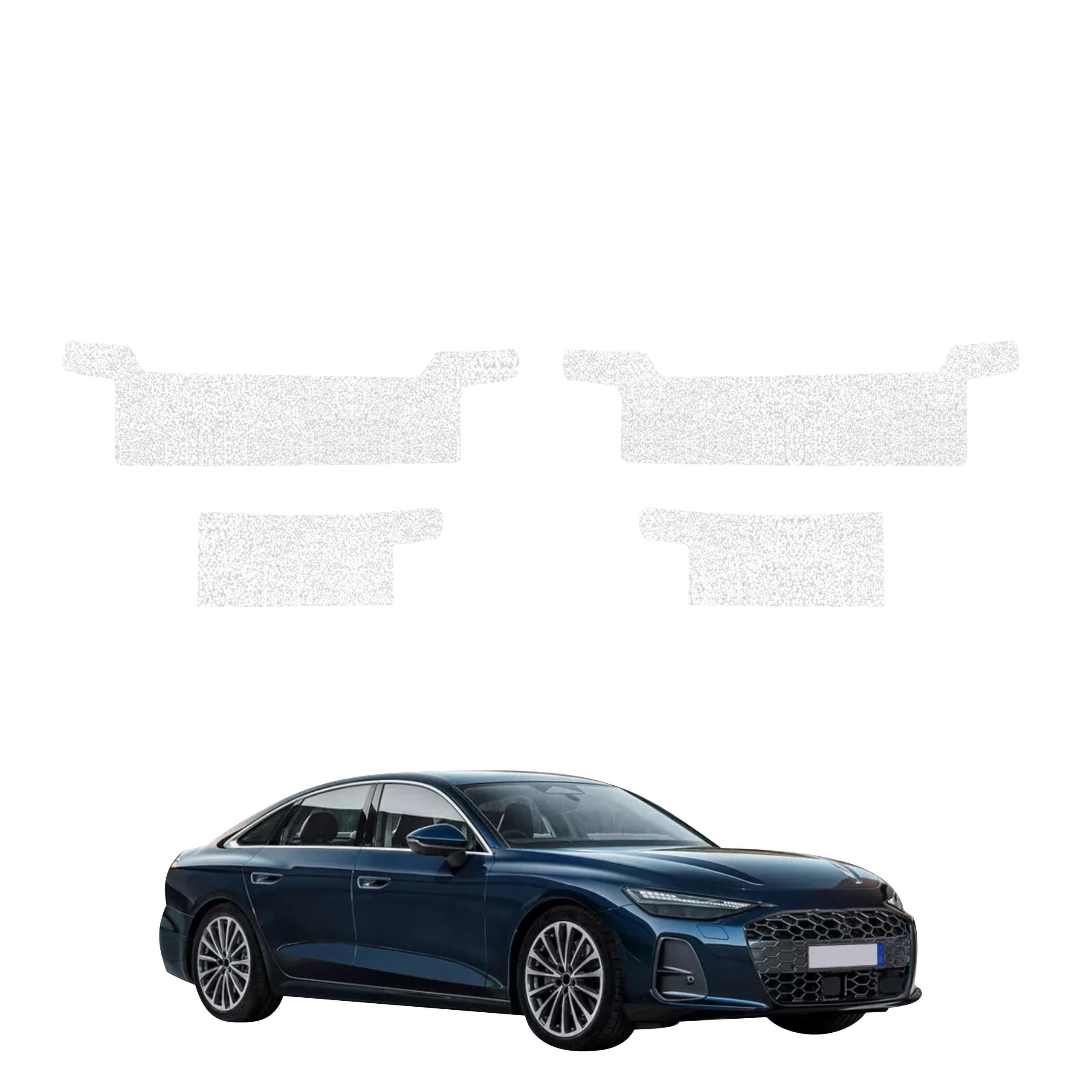4w1 Biała powłoka techniczna Grizz Protector na progi Audi A6 C9 Limousine (2025-2026)