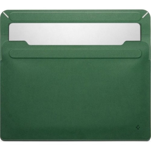Image of Etui Spigen Valentinus Sleeve Laptop do laptopów 15" / 16'', zielone