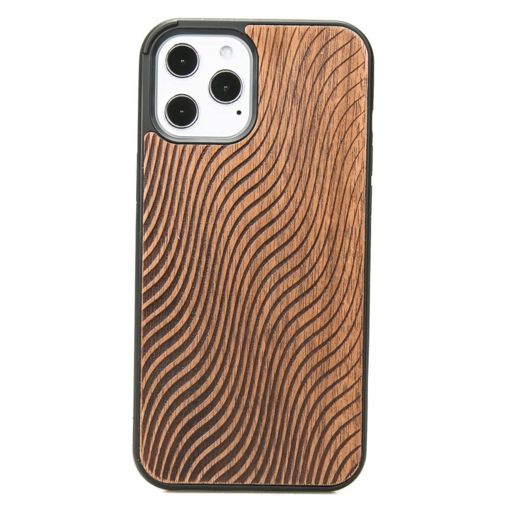 Drewniane etui do iPhone 12 Pro Max, Bewood Fale Merbau