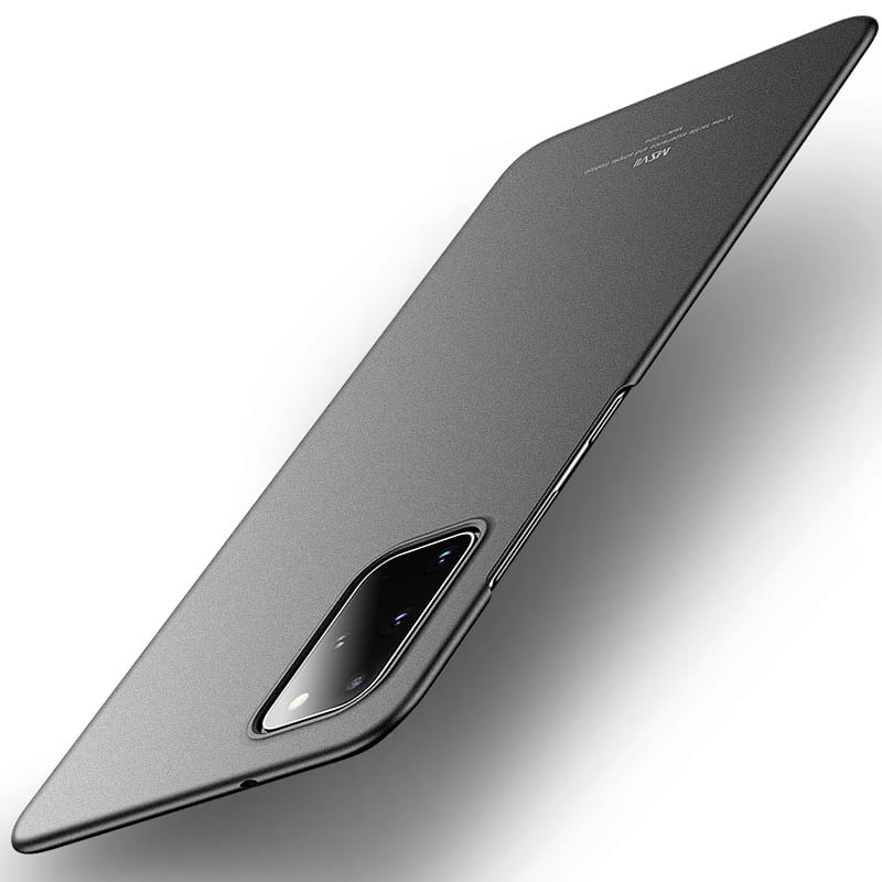 Image of OUTLET: Etui MSVII Galaxy S20 Plus, matowe czarne