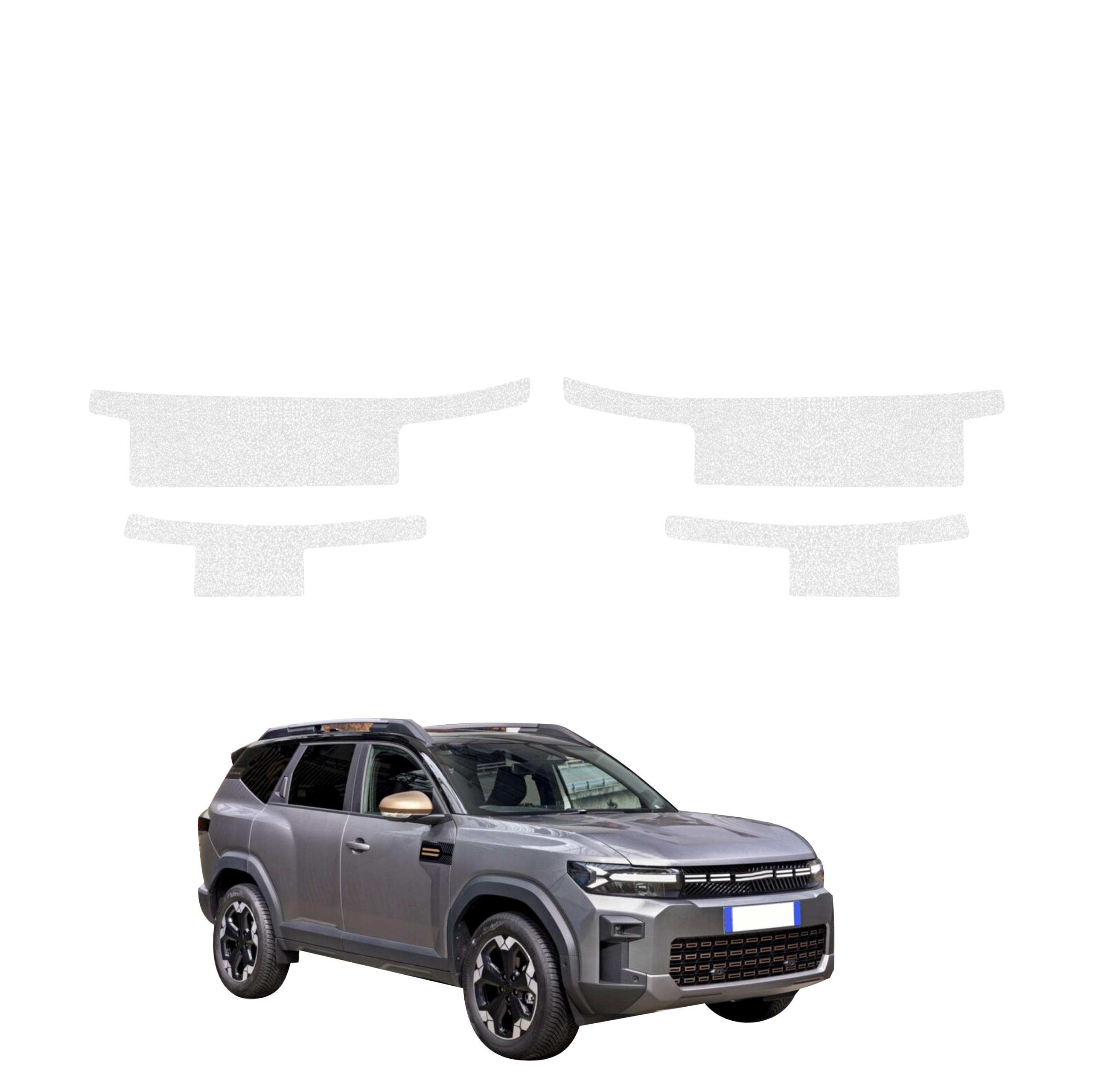 4w1 Bezbarwna powłoka techniczna Grizz Protector na progi Dacia Bigster (2025-2026)