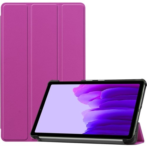 Image of Etui Bizon Case Tab Croc do Galaxy Tab A7 Lite, ciemnofioletowe